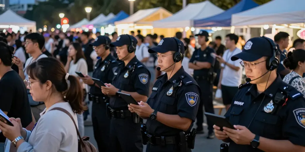 Security Services by trusted local professionals ensuring public safety at events.