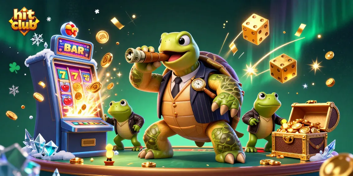 Experience the thrill of hit club with a bustling casino scene featuring vibrant characters and jackpot excitement.
