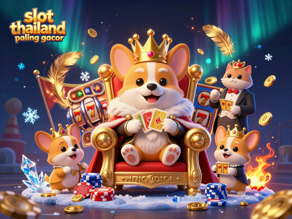Experience the excitement of slot thailand paling gacor with vibrant 3D characters amidst dazzling casino elements.