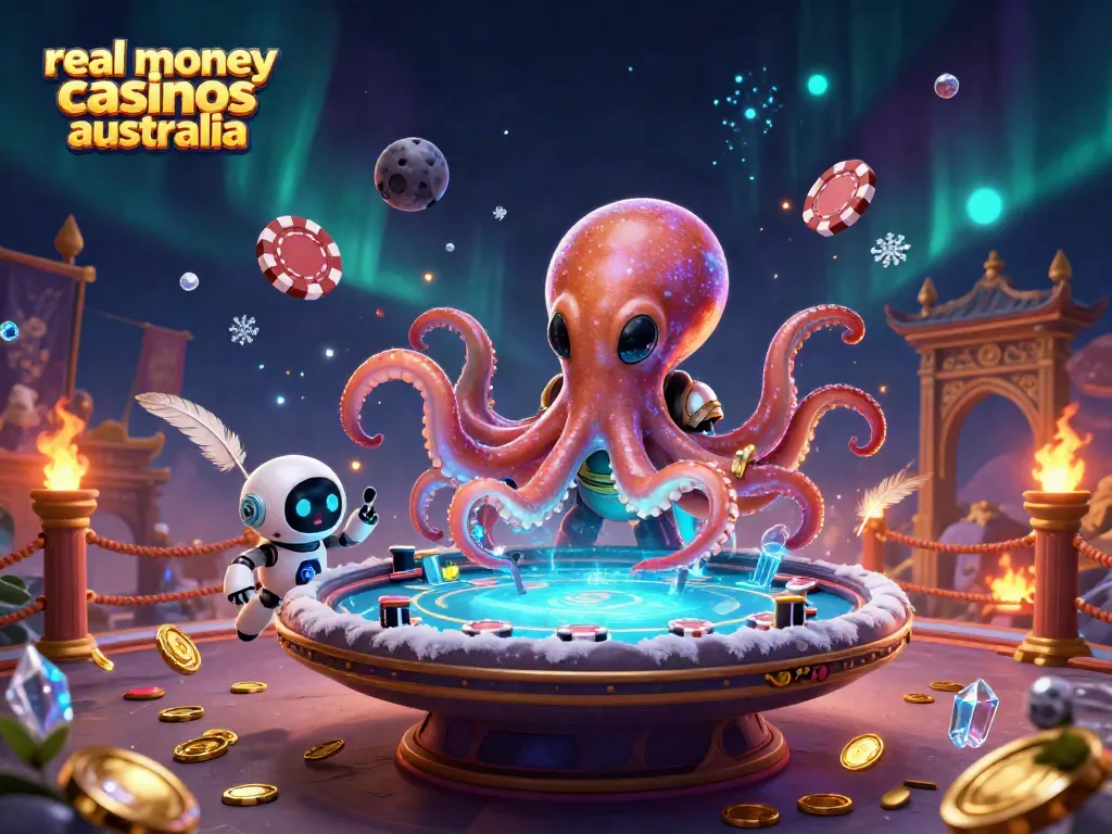 Play exciting games at real money casinos Australia with thrilling holographic action and vibrant scenes.