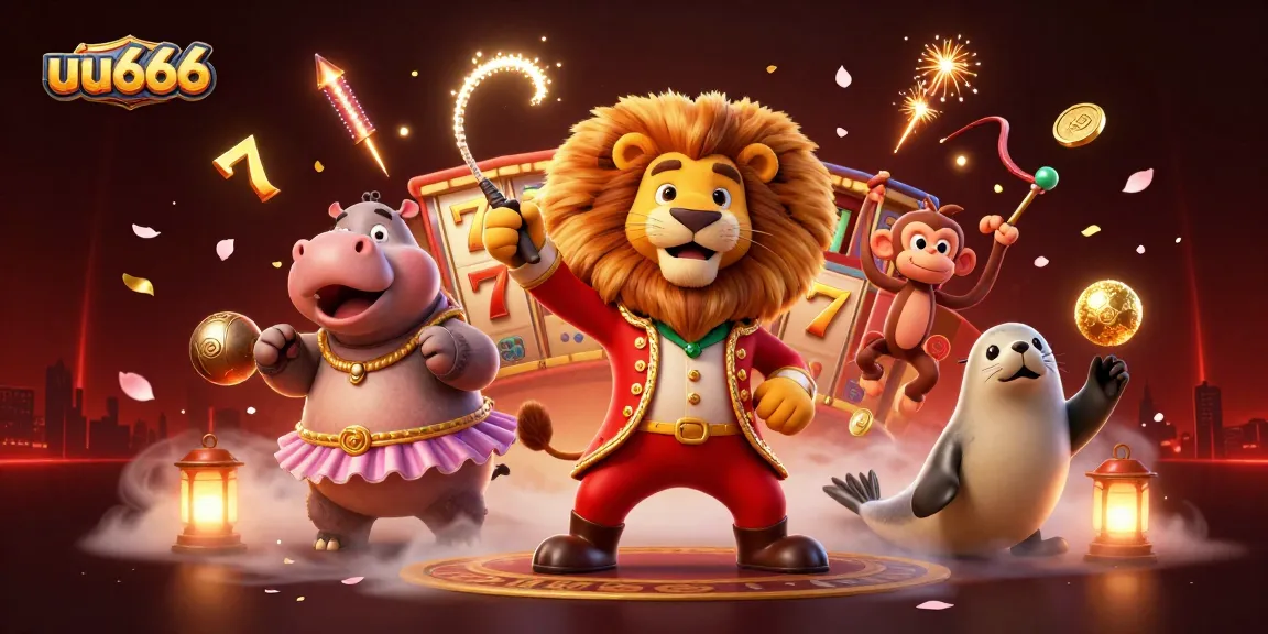 Experience thrilling gaming at uu666 with vibrant 3D characters in a dynamic casino atmosphere.
