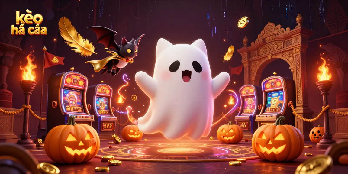 Engage with kèo nhà cái in a dynamic sports betting scene showcasing playful characters and vibrant casino elements.